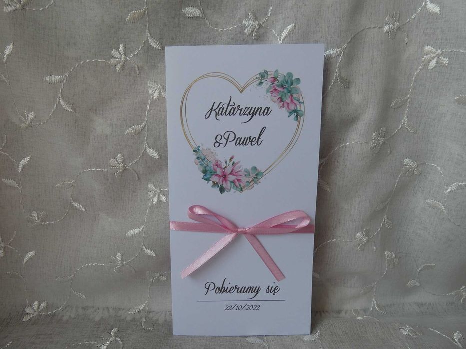 zaproszenia na ślub