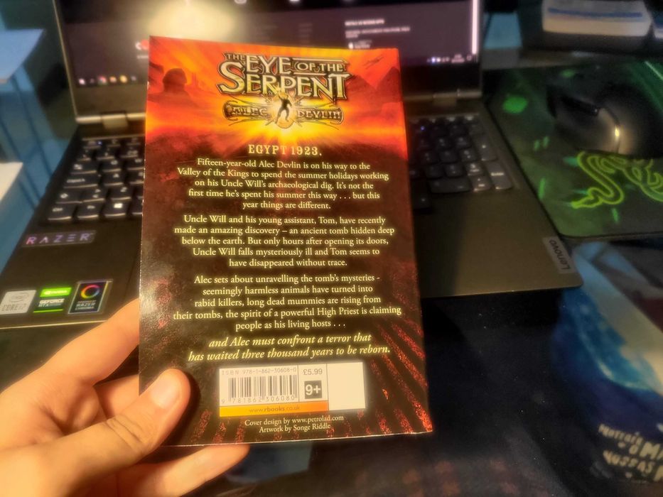 LIVRO Alec Devlin: The Eye of the Serpent (Novo)