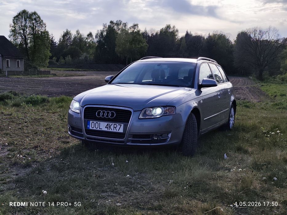 Audi a4b7 2.0tdi 156KM NAVI, Xenon, skóra. Długie OC i przegląd