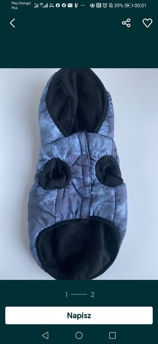 Ubranko dla psa rozmiar S