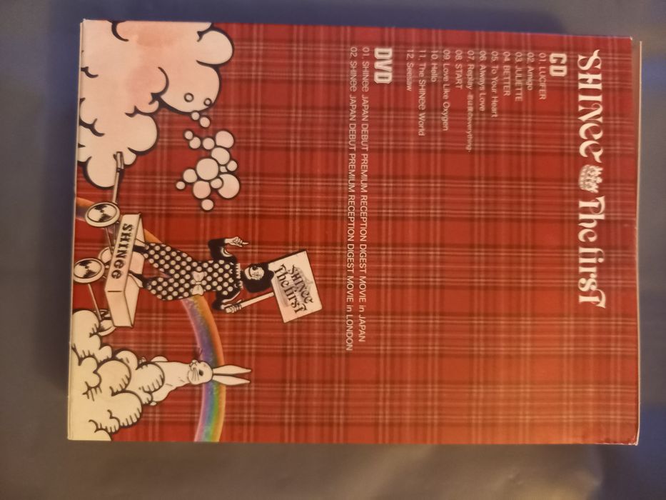 Shinee the first kpop pierwszy album japoński Warszawa