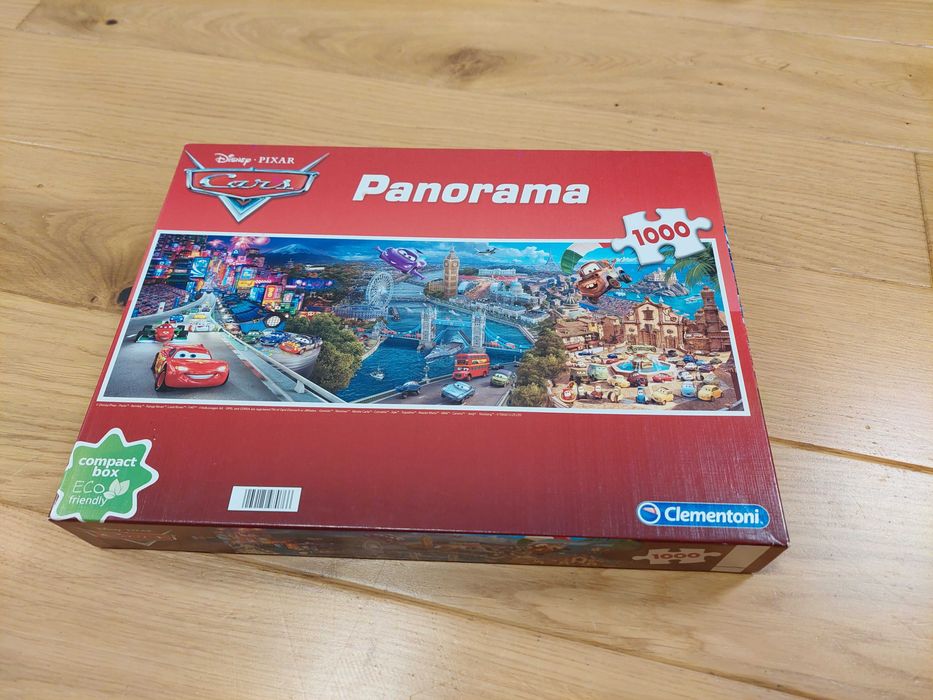 Puzzle Panorama Auta Clementoni 1000elementów