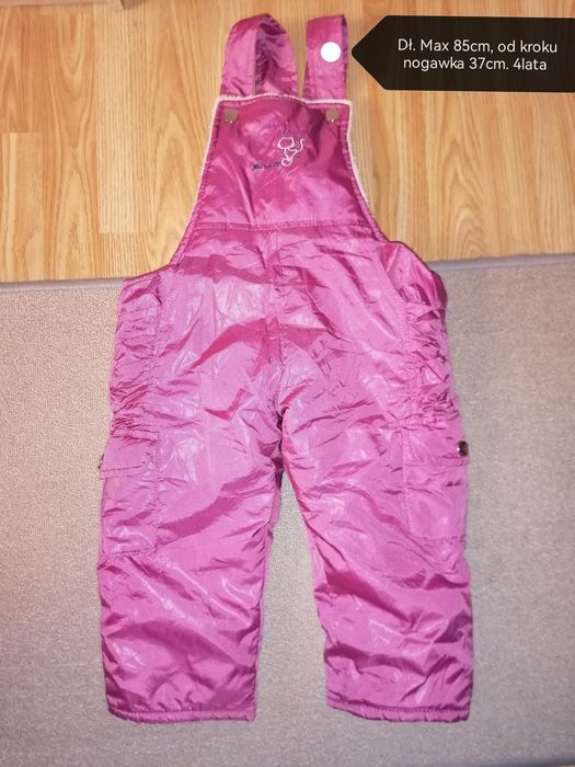 K9 Spodnie narciarskie kombinezon r 104