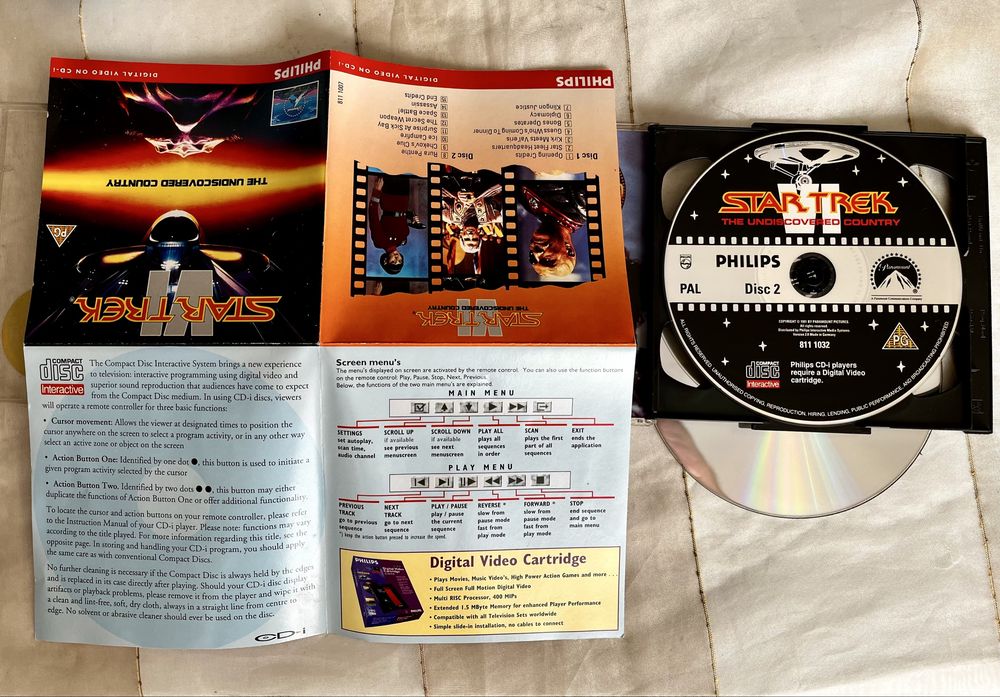 Star TreK VI Filme CDI da Phillips