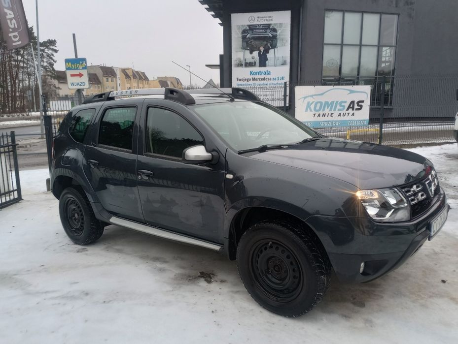 Dacia Duster 1.2B 125KM 2015r * el szyby klima zimówki hak * TORUŃ