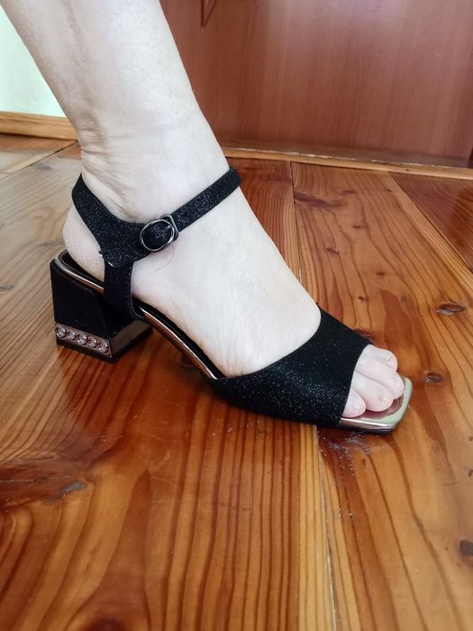 Босоніжки жіночі, сандалі нові висота каблучка 6.5см