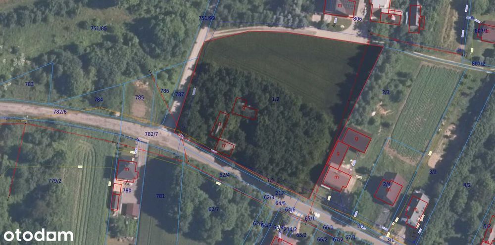 Jeżówka, Podlesice Drugie działka budowlano -rolna