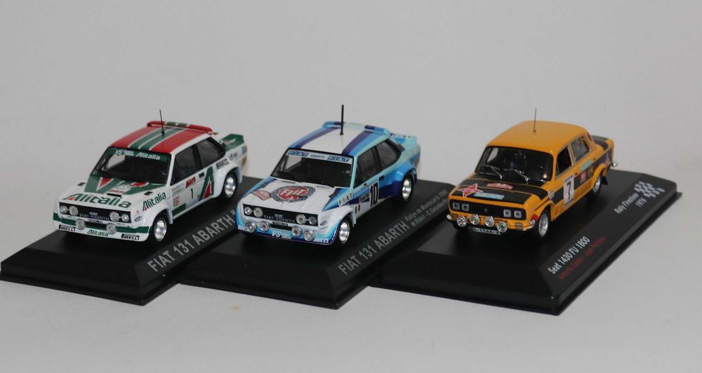 Vendo miniaturas  Rally Car da minha coleção Rally 1/43.  25€/un.