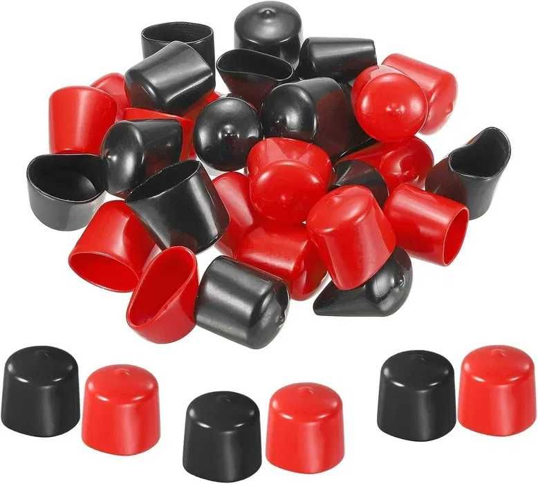 Zaślepki gumowe 20szt 36mm winylowe do śrub nóżek meblowych NOWE s315