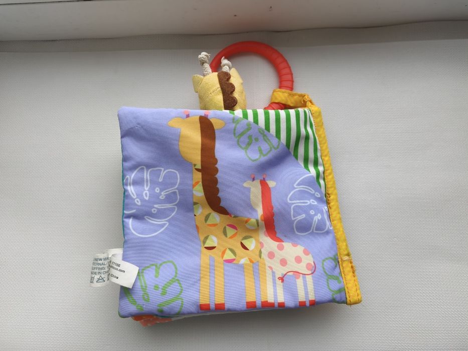 М'яка книжка Chicco "Тваринки"