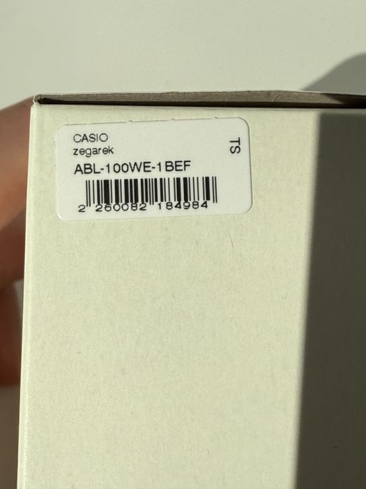 Zegarek Casio, step tracker