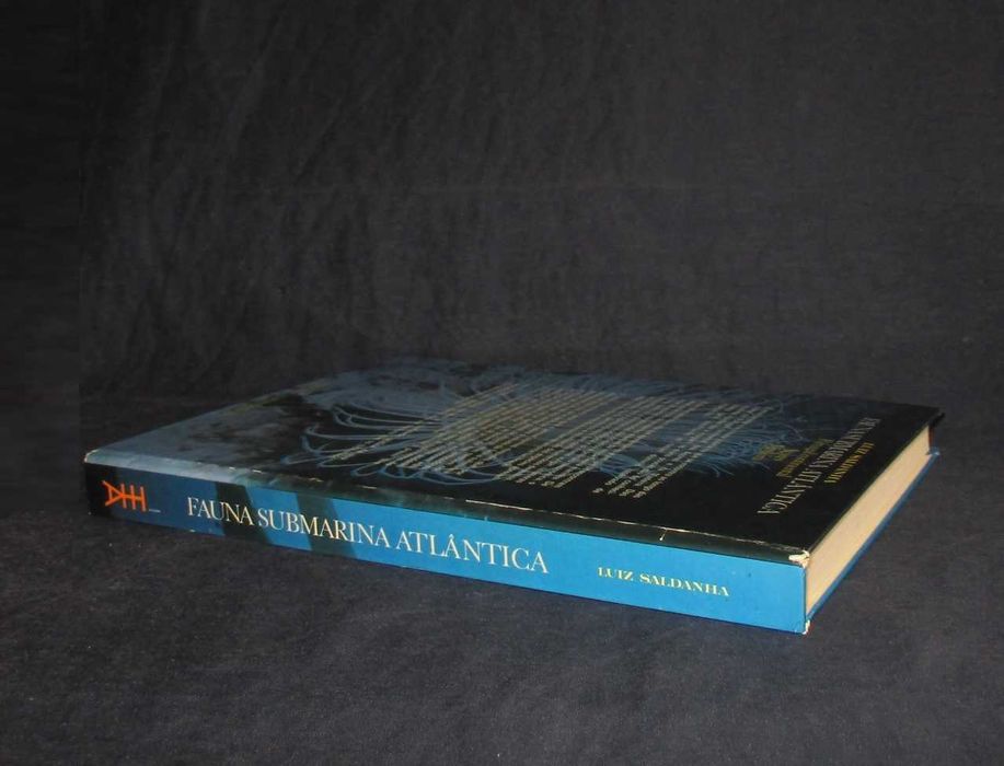 Livro Fauna Submarina Atlântica Luiz Saldanha