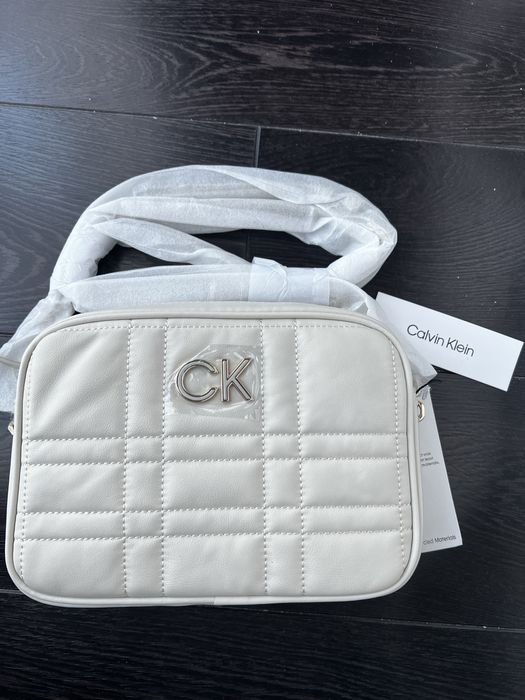 Calvin klein torebka ecru