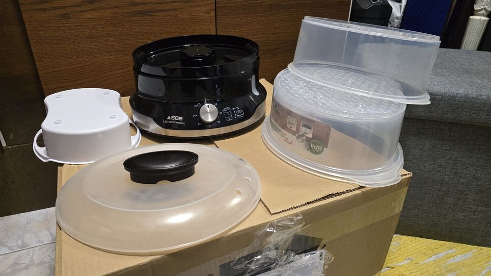 Tefal VC204810 Cozinhar a vapor.