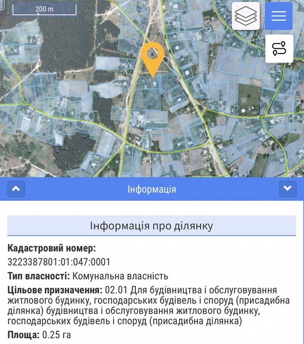 Продам земельну ділянку