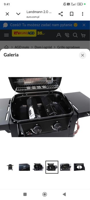 Grill gazowy Landman 2.0 -Nowy
