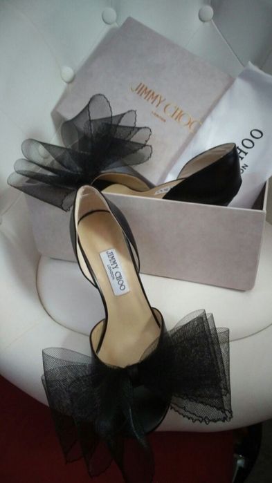 Sandałki szpilki Jimmy choo 40 ślub