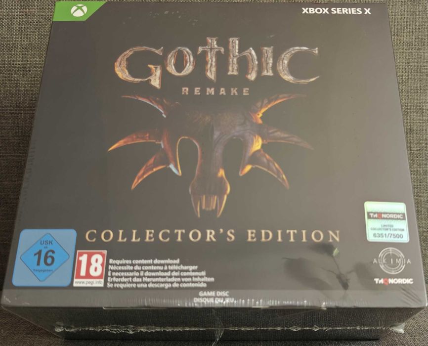 Gothic Remake Collector's Edition Edycja Kolekcjonerska Xbox Series X XSX #6351/7500 Nowa Folia