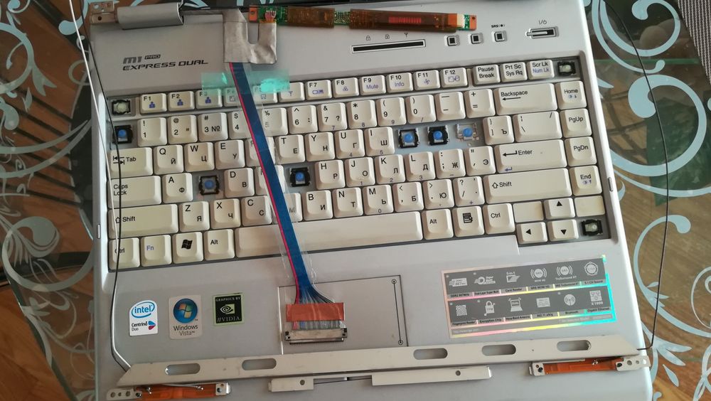 Ноутбук LG M1 на запчастини