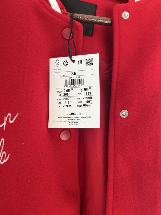 Mohito kurtka bejsbolówka 36