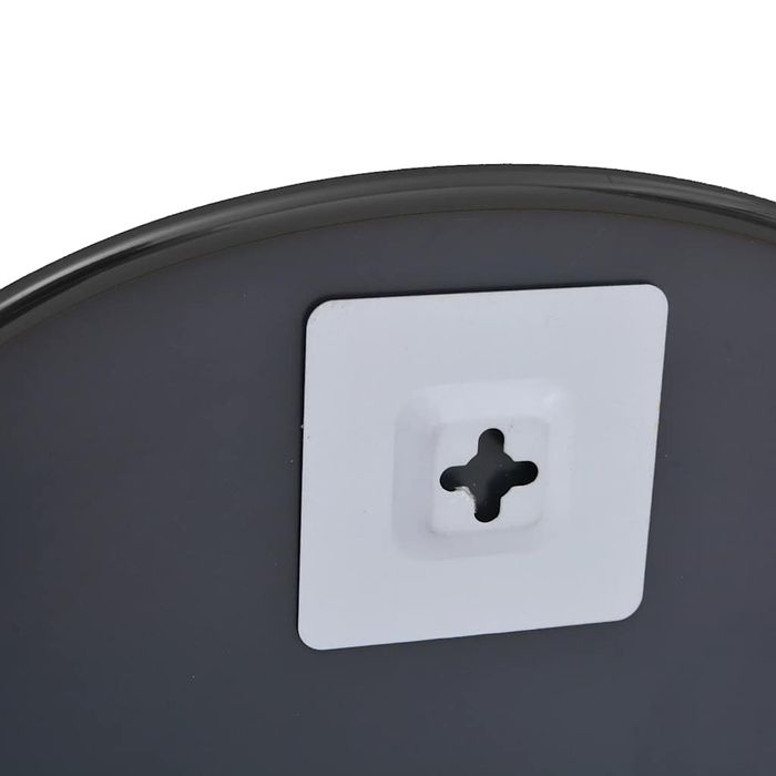 Vidaxl Lustro Ścienne, Czarne, 30X25 Cm