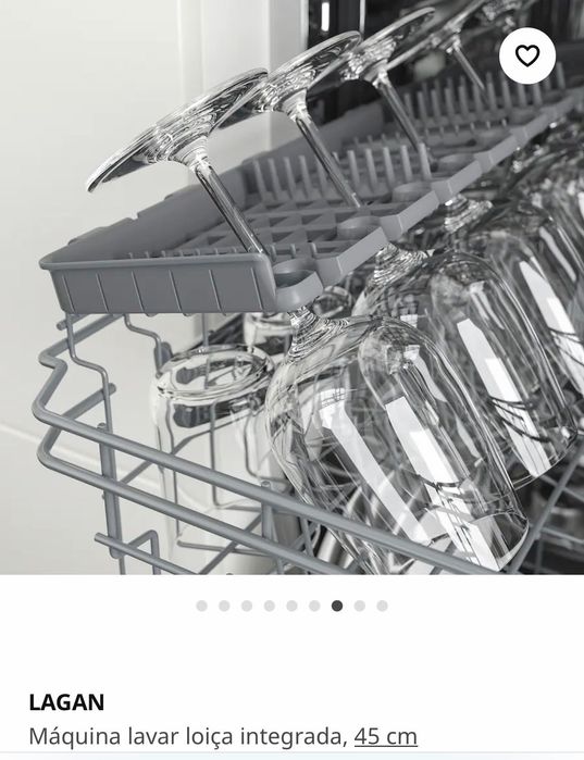 Máquina loiça integrada 45 cm estreita IKEA