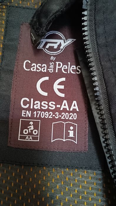 Casaco mota tamanho S motard