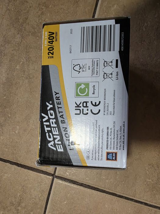 Sprsedam/ zamienie activ energy 40/20V do sprzetu marki ferrex