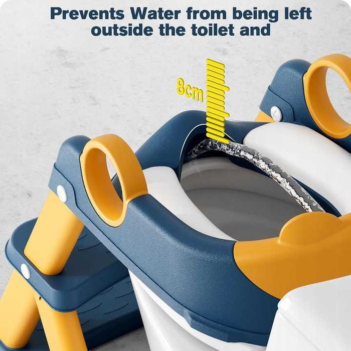 Nakładka na sedes zdrabinką TOALETA WC DLA DZIECI