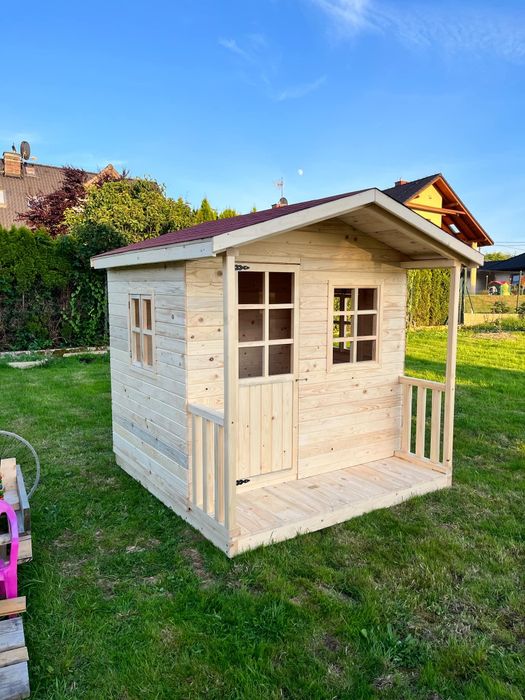 Domki drewniane dla dzieci place zabaw