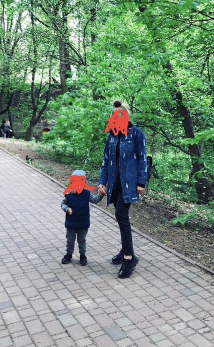 Джинсова куртка подовжена