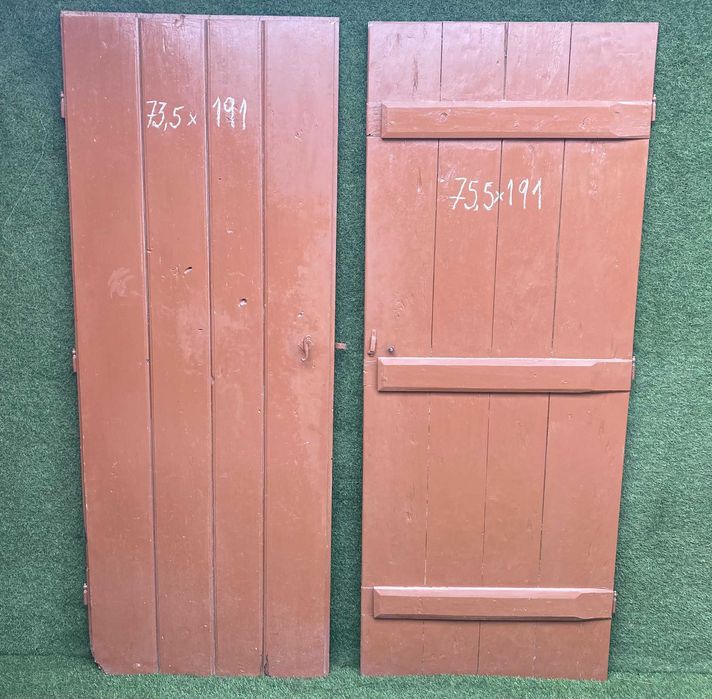 Portas antigas (anos 60) maciças