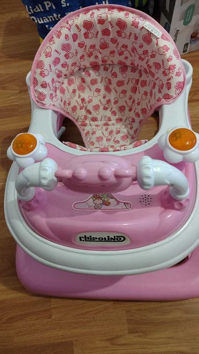 Andador com Música Little Cow Rosa CHIPOLINO,