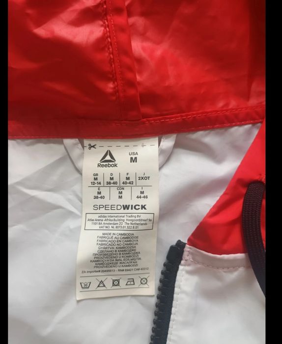 Kurtka ortalionowa Reebok