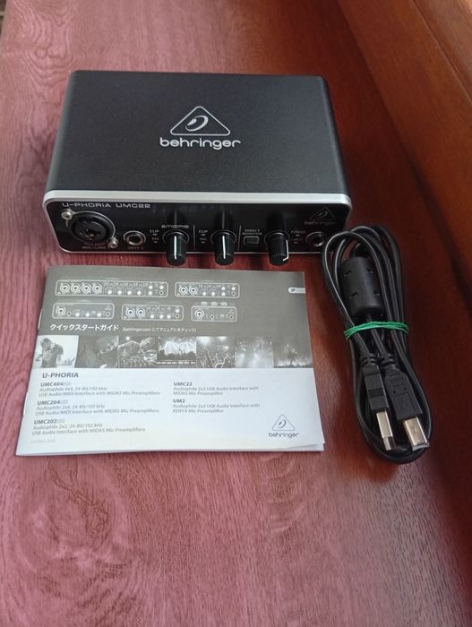 Behringer U-PHORIA UMC22 interfejs USB