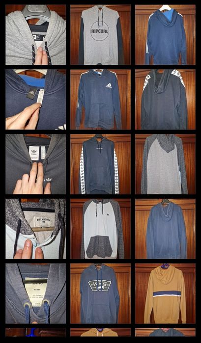 Oportunidade!! Vendo 15 Sweatshirts Hoodies