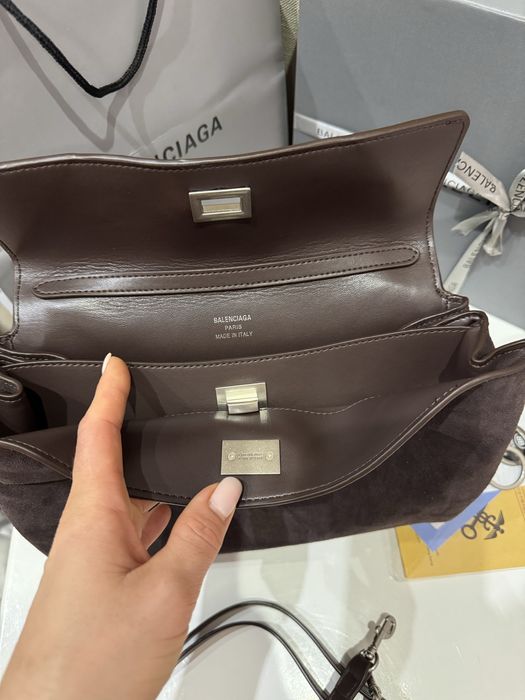 Сумка Balenciaga Rodeo 27 см сумочка баленсіага баленсиага коричнева