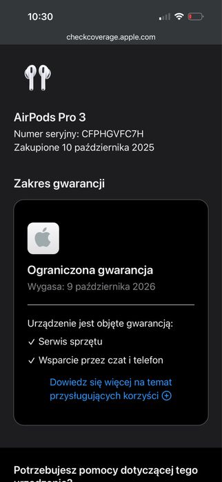 Air Pods Pro 3 (nowe)