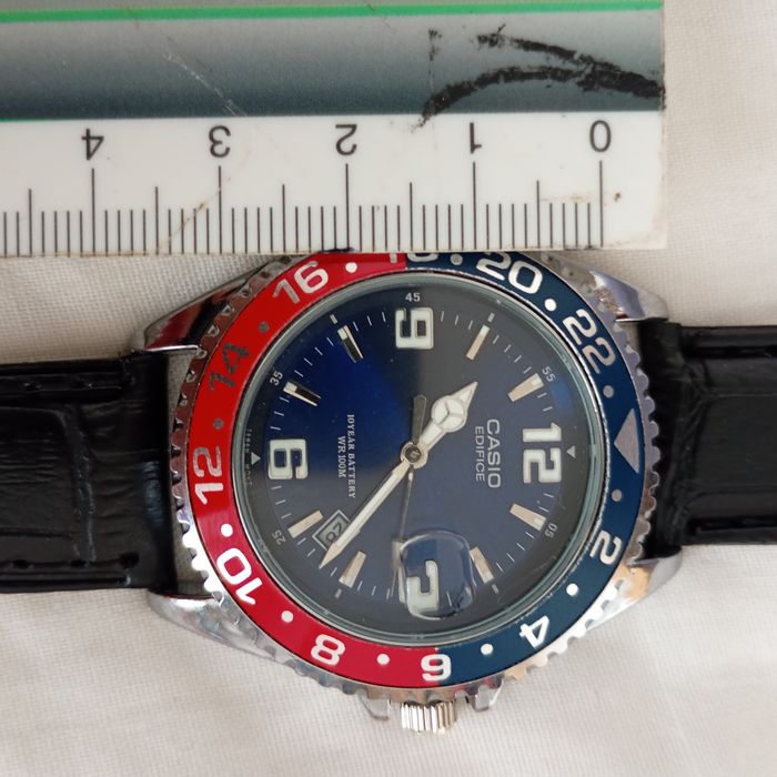Casio Edifice Pepsi маряж механізм оригінал