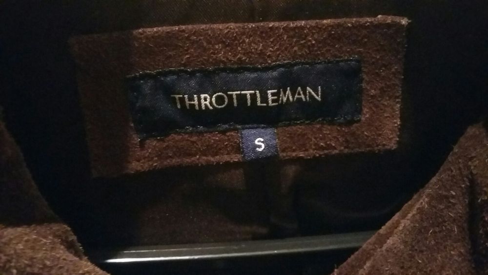Blusão Homem Pele Genuína Throttleman