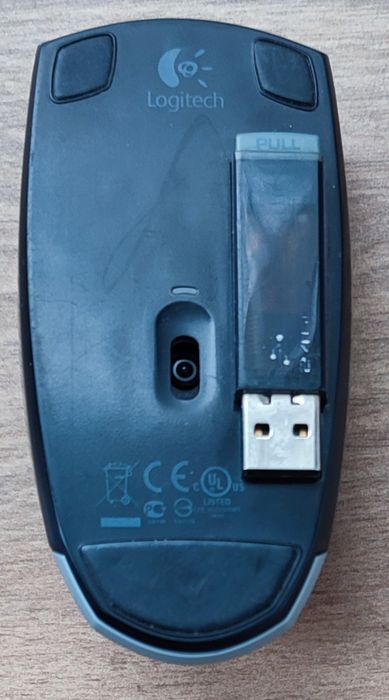 Myszka bezprzewodowa Logitech V200 M-RBK938 komputerowa do laptopa ...