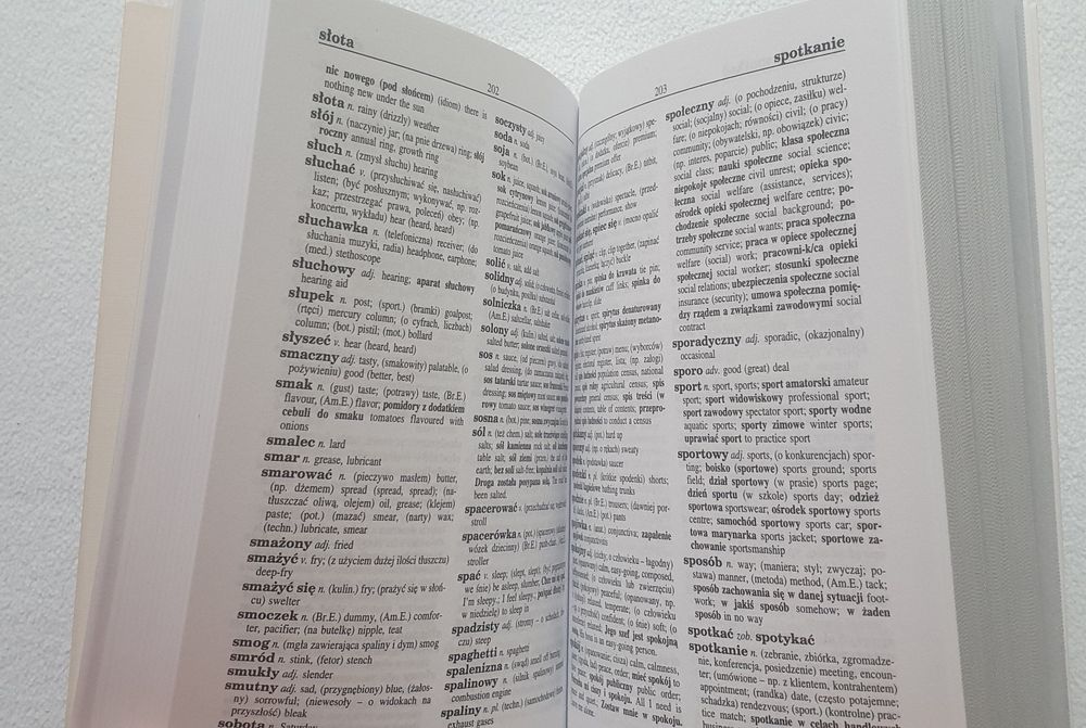 Słownik polsko-angielski, angielsko-polski z rozmówkami