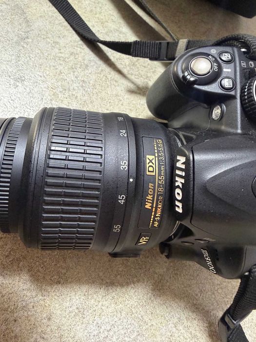 Aparat Nikon D3100 + 18-55mm
