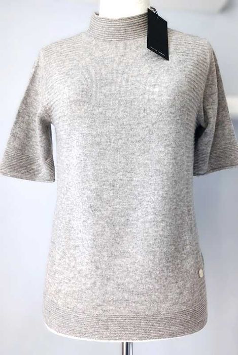 Delikatny sweterek 100 % kaszmiru Creation L rozmiar 36 - 38