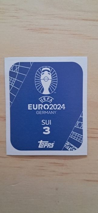 Cromo futebol de Shaqiri(Euro 2024)da Panini