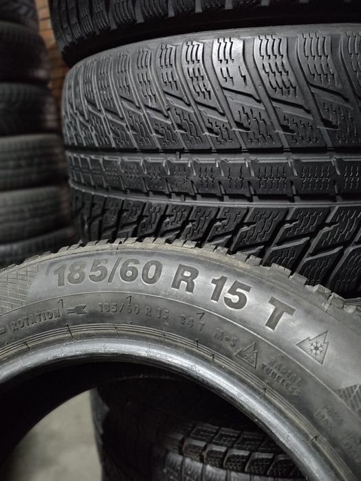 Резина зимова 185 60 r15 Continental колеса шини зима Gtyres