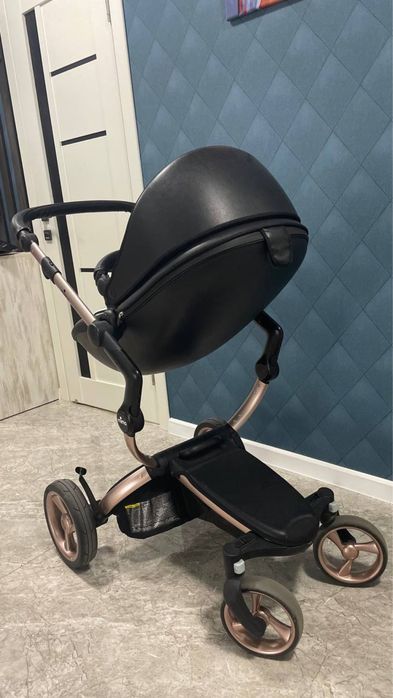 Коляска Mima Xari 2 в 1 black шасі rose gold