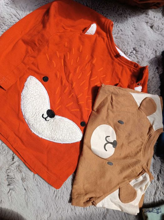 Paka ubranek 62-86 dla chlopca