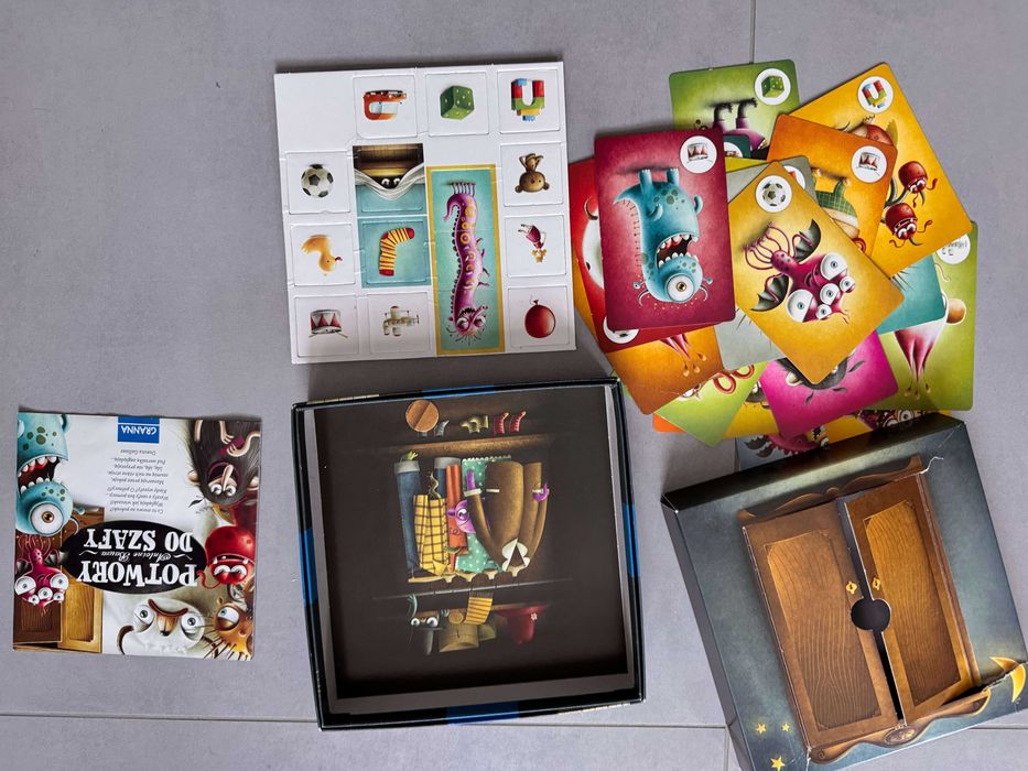 Gra Potwory do szafy GRANNA 00177