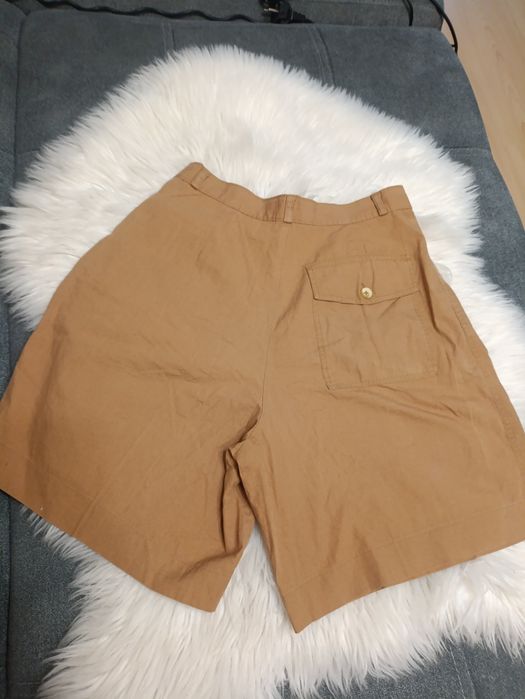 Spodenki szorty Bermudy z wysokim stanem 42 Pierre Cardin Paris